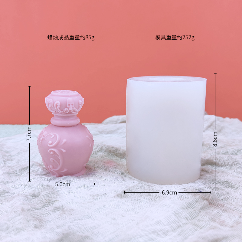 3D retro butelka perfum aromat – Candle Making And Perfume recenzja i cena